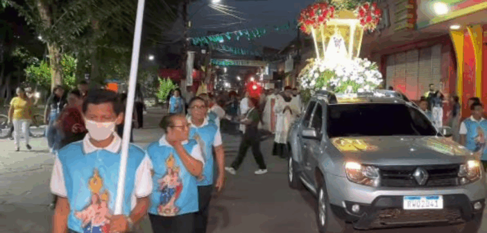 Encerramento da Festividade de Nossa Senhora do Rosário em grande estilo com o Rei do Carimbó Pinduca.