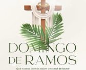 Que este domingo de Ramos renove nossa fé, esperança e gratidão.