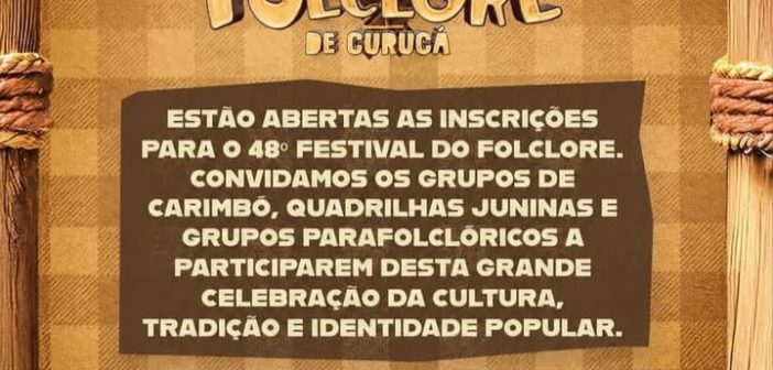 Inscrições abertas!