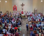Prefeito Hamilton Brito recebe o novo Bispo da Diocese de Castanhal, Dom Manoel de Oliveira
