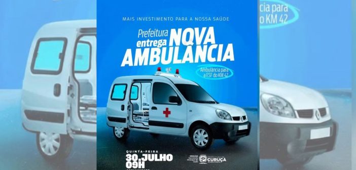 Prefeitura entrega nova ambulância