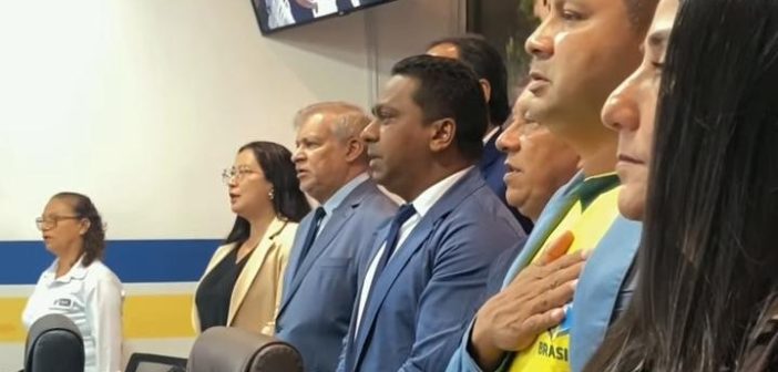 Sessão solene de Encerramento do período legislativo da Câmara Municipal