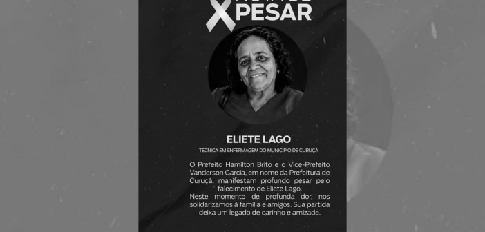 NOTA DE PESAR.