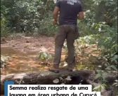 Resgate com cuidado e respeito à natureza!